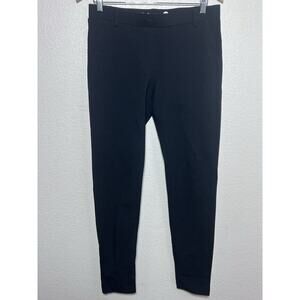 Betabrand Women's Pants Medium Black Skinny Leg Dress Yoga Stretch Pull On
